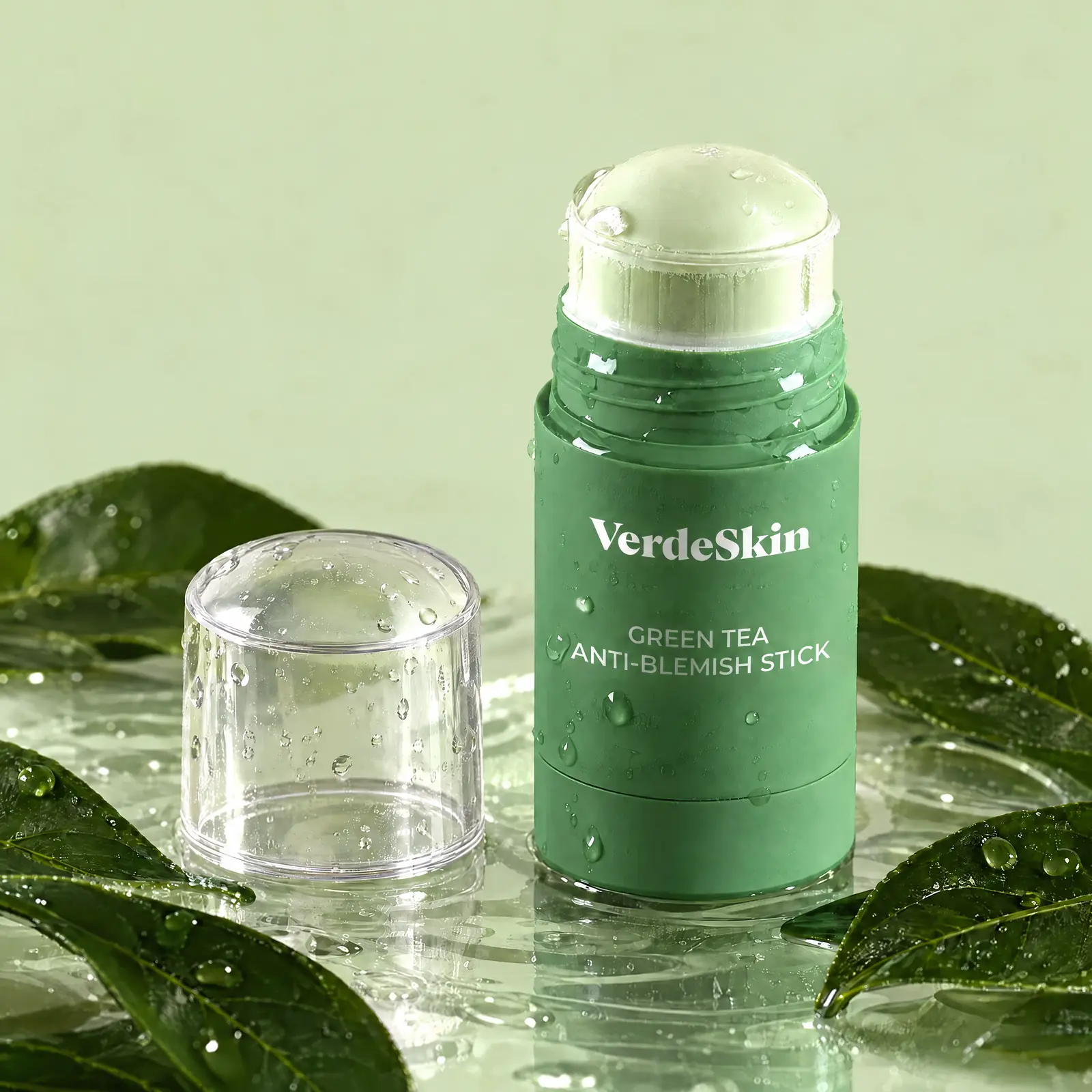VerdeSkin stick with the cap off